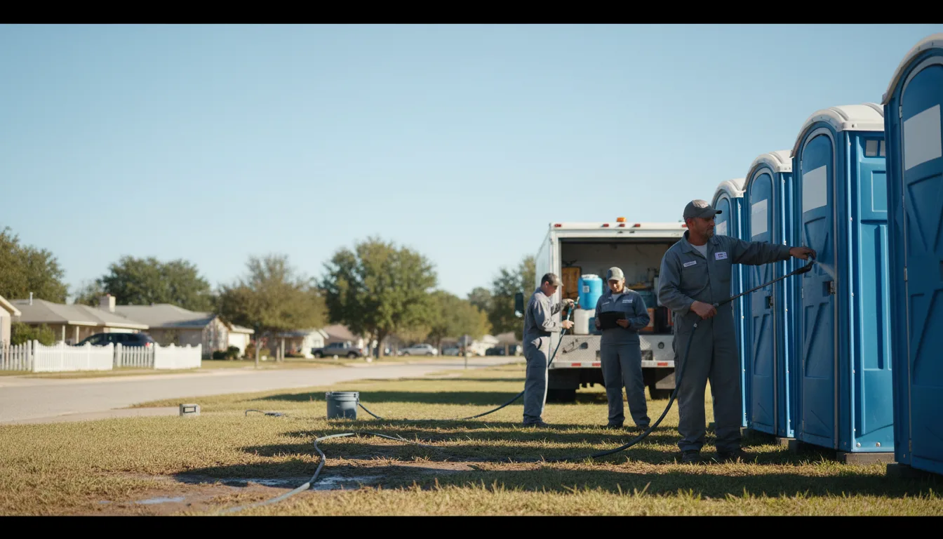 Long-Term Portable Toilet Rental in Portage, MI near me